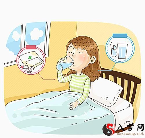 梦见床上有水